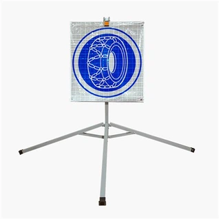 タイヤチェーン PVC 暫定交通標識